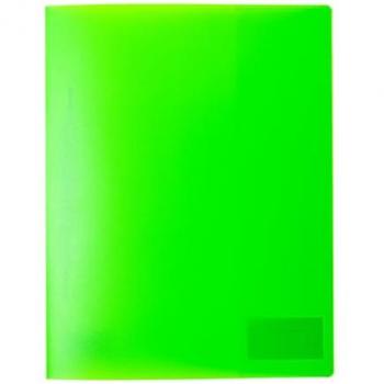 HERMA Schnellhefter A4 Neon grün mit Etiketten und Tasche