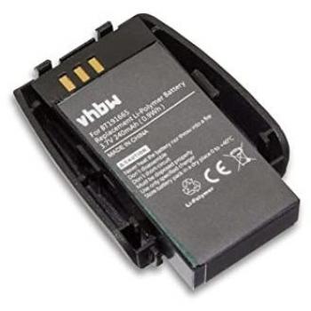 Vhbw Plantronics TL7912, TL7910, TL7812, TL7810, TL7800 Wireless Headset Battery (240mAh, 3.7V, Li-Polymer)