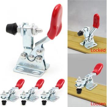 4Pcs 201B U Shape Red Metal Clamp