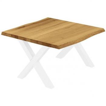 Table Basse Élégante avec Pieds Blancs