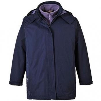 Portwest S571NARM Elgin 3-in-1 Ladies Jacket, Regular, Size Medium, Navy