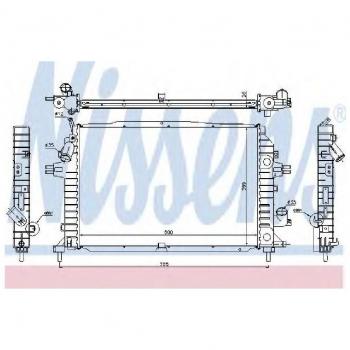 Nissens 630705 Radiateur moteur
