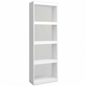 Estantería Miroytengo Comedor Blanco Mate de 181x60x25 cm