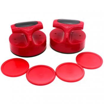 Air Hockey Game Accessories (2 Pushers 4 Pucks)