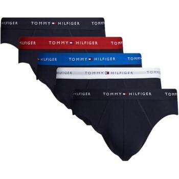 Slip Tommy Hilfiger 5 pezzi in cotone con logo