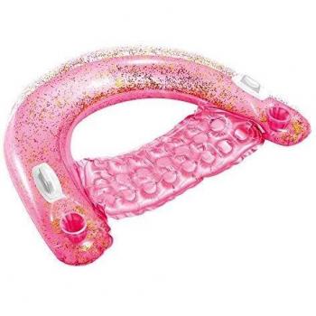 Fauteuil de piscine glitter INTEX