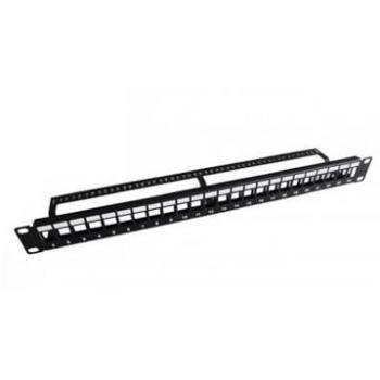 Panneau de brassage 19 1U KeyStone 16 ports nu RJ45