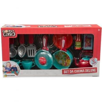 Set Cucina Giocheria Giochi di Casa Deluxe
