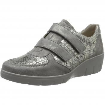 Semler Damen Judith Klett-Sneaker, Grau