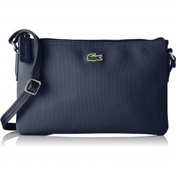 Borsa Lacoste Crossover blu navy donna