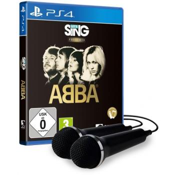 Let's Sing ABBA [+ 2 Mics] 1 PS4-Blu-Ray-Disc