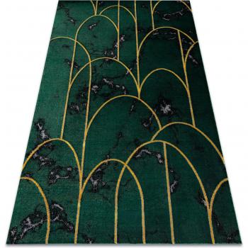 Stylish Emerald Deco Area Rug