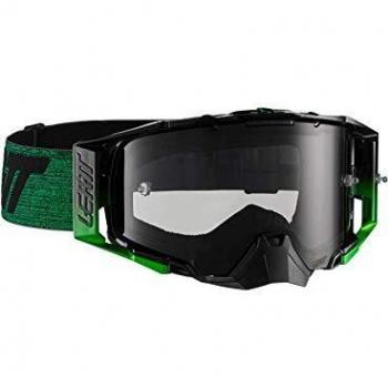 Masque Moto Leatt Velocity 6.5 – Couleur noir-vert, coupe unique