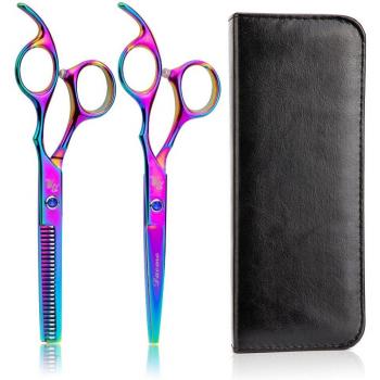 6 Inch Stainless Steel Hair Cutting Scissors with Thinning Tools