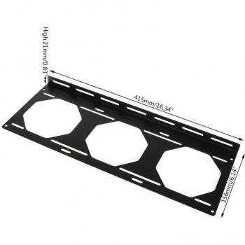 External Computer Case Fan Holder Bracket