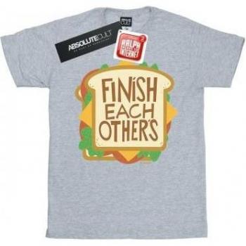 T-shirt Wreck It Ralph a Maniche Lunghe