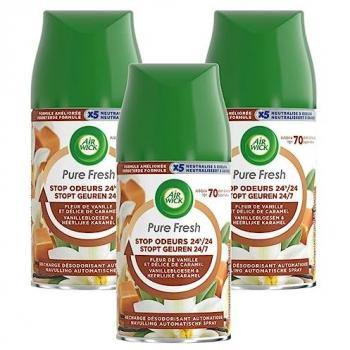 Diffuseur Air Wick Recharge Freshmatic – Vanille-Caramel 250 ml