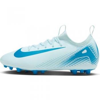 Nike Mercurial Vapor 16 Academy AG Botas de Fútbol Infantil en Gris y Azul Glacial (tacos)