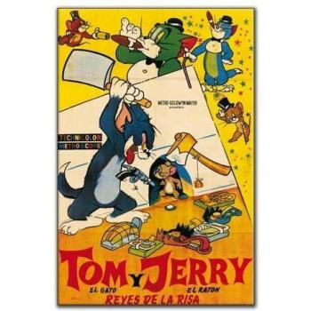 Artopweb EC20286 Metro Goldwyn Mayer – Tom Jerry bois 26x40x1,8 cm