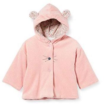 Giacca con cappuccio rosa per bambini in Nicki Mabel