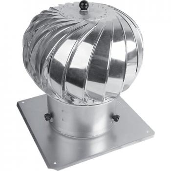 Capuchon de flux Ø 200 argenté