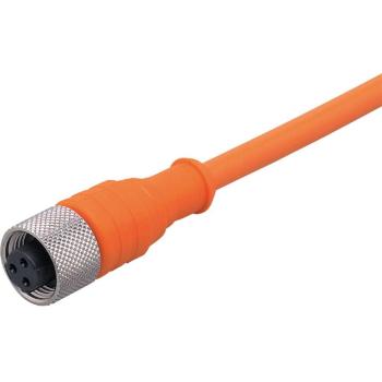 Ifm Elektronik Kabeldose E10868 M12 3‑Pol AC/DC – sensor‑Aktor‑Konfektion (4021179030533)