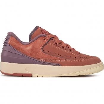 Jordan WMNS AIR JORDAN 2 RETRO LOW 'Bleu Serein Orange' Filles Basket bas marron T40,5