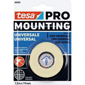 TESA Bande adhésive double face Pro Univers 12 x 19mm
