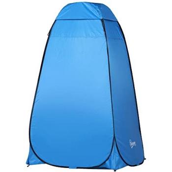 Outsunny Faltzelt Duschzelt mit Innentasche, blau