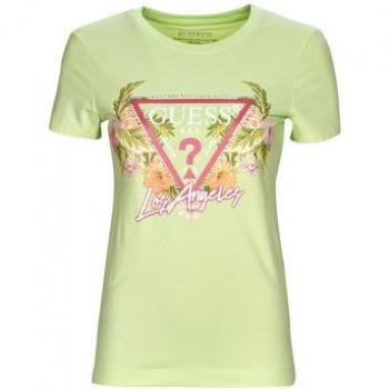Top Guess Fiori Triangolari SS CN