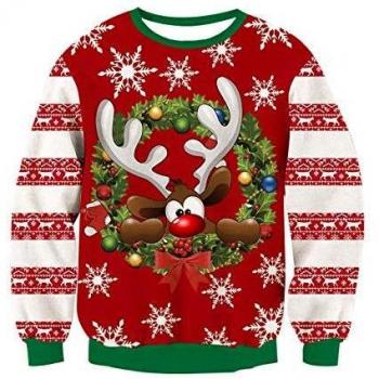 Holiday Glow Deer Knitwear