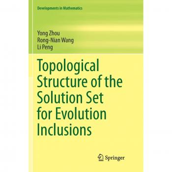 Topological Structure of  the Solution Set for Evolution Inclusions