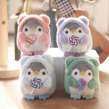 Breloc 10 cm Pinguino carino e morbido