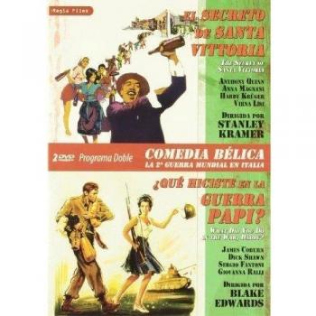 PROGRAMA DOBLE  COMEDIA BÉLICA LA 2ª GUERRA MUNDIAL EN ITALIA (EL SECRETO DE SANTA VITTORIA-¿QUÉ HICISTE EN LA GUERRA,PAPI?)