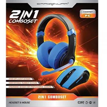Kit Combo Dragon War 2 en 1 (Casque + Souris)