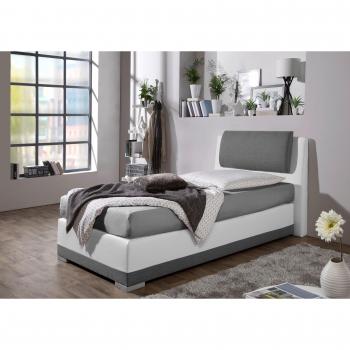 MAINTAL Boxspringbett 2‑Platz, verstellbare Kopfstütze, Bonnell‑Federkern