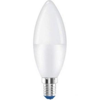 E14 LED Lampada C37 8W 3000K Luminosità 720 lumen