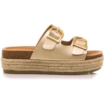 Sandalias de Mujer MTNG SANDALIAS DE BLOQUE DE MUJER 51902 SANDALIAS DE MUJER GOLD