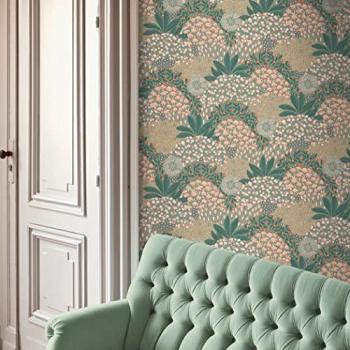 Décoration Murale Florale A.S. Creation 10,05 m × 0,53 m (Vert)