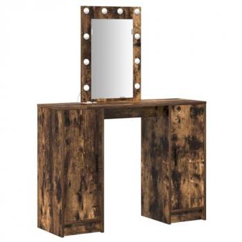 BrightBeam Smoked Oak Dressing Console 102x33x135