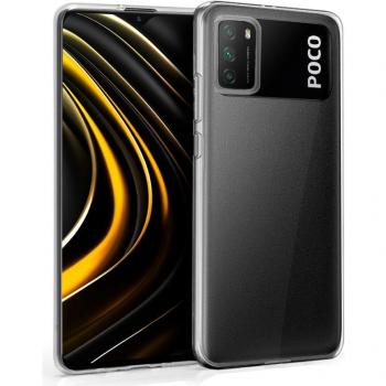 Capa de silicone transparente para Redmi 9T / Xiaomi Pocophone M3