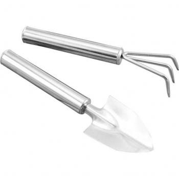 2 Pcs Stainless Steel Garden Tools