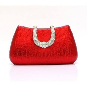 Crystal U Glitter Evening Handbag