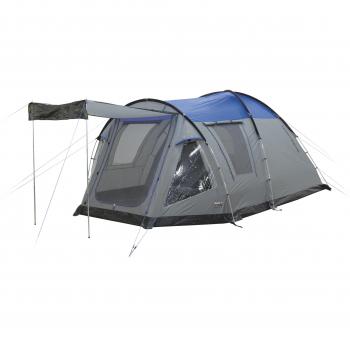 High Peak Santiago 5‑Tent – Grau/Blau – 430 × 290 × 195 cm (DE)