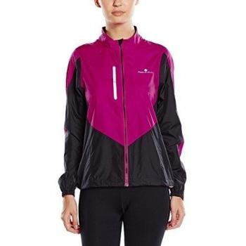 Ronhill Viento Lite Chaqueta Femenina – Morado y Negro