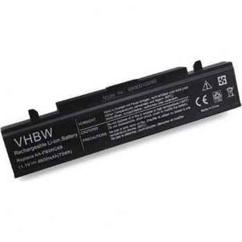 Batteria Vhbw per Notebook Samsung NP-R519 6600mAh