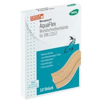 Weroplast® AquaFlex QuickCare Wundpflaster – 50 Stück (DIN 13157)
