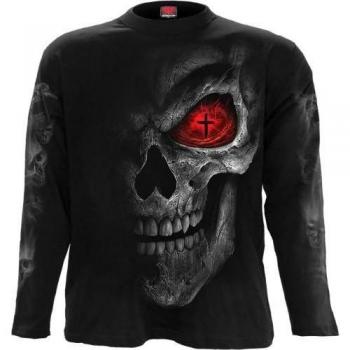 T-shirt à manches longues Death Stare unisexe adulte