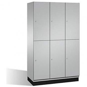 C&P Cambio White Aluminum Locker Unit