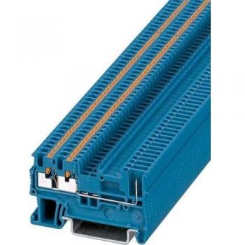 PT 1.5/S-TWIN/1P BU Terminal Block (50 Pack)